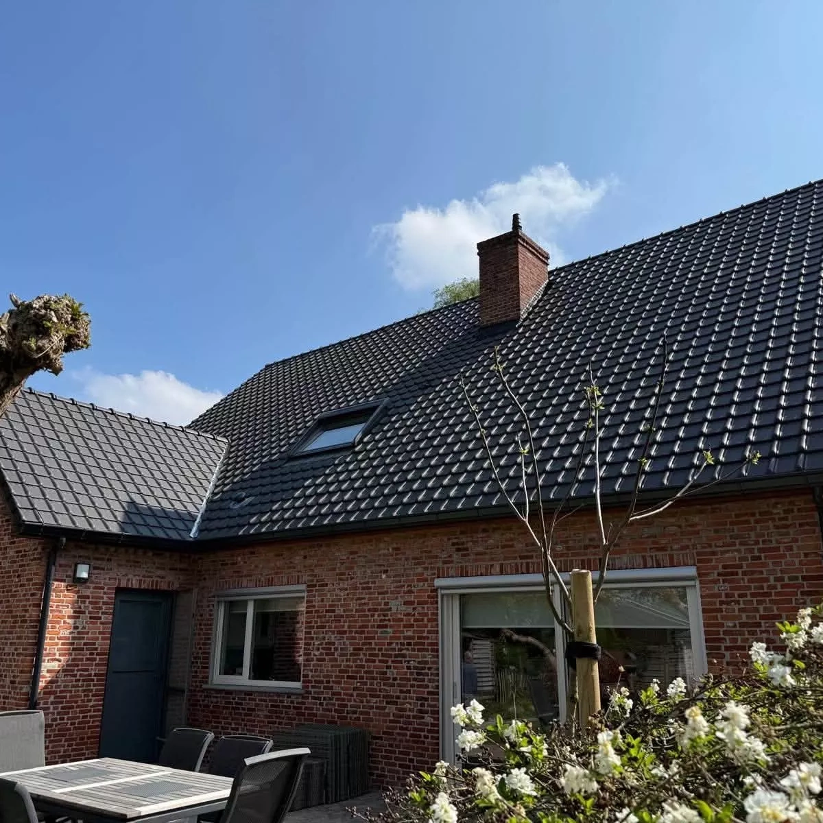 Compleet vernieuwd dak